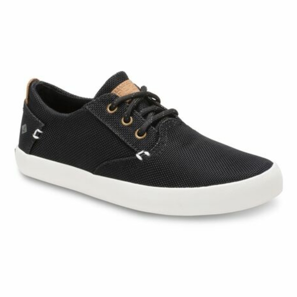 Sperry Top Sider Bodie Black Fabric Sneaker - Picture 1 of 14